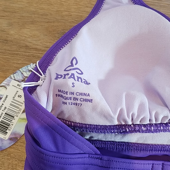 prAna Lahari Tankini Swim Top Ultra Violet - Picture 9 of 10